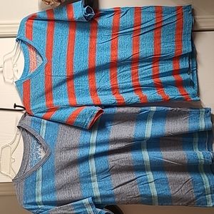 Red Camel bundle striped tees